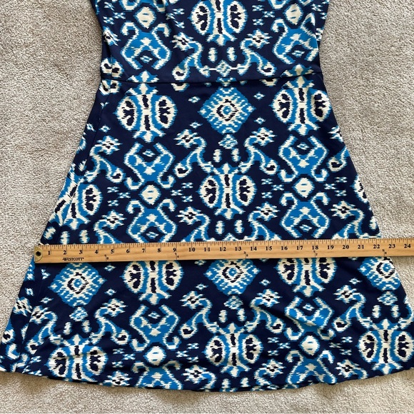 J. MCLAUGHLIN IKAT PRINT CATALINA CLOTH DRESS SIZE XS MODERN CHIC TRENDY - Picture 8 of 10
